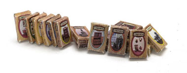 Dollhouse Miniature Chrysnbon Boxes, Assorted